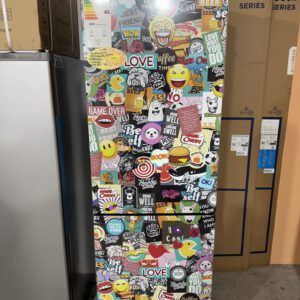 Geratek Uppsala Stickerbomb Kühlgefrierkombi 175cm EEK:E