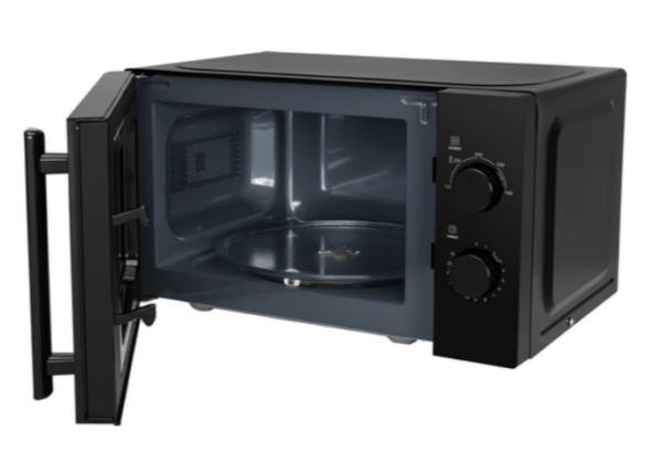 Comfee Mikrowelle 20L Garraum Drehteller 700 Watt Leistung schwarz Auftaufunktion NEU! – Bild 2