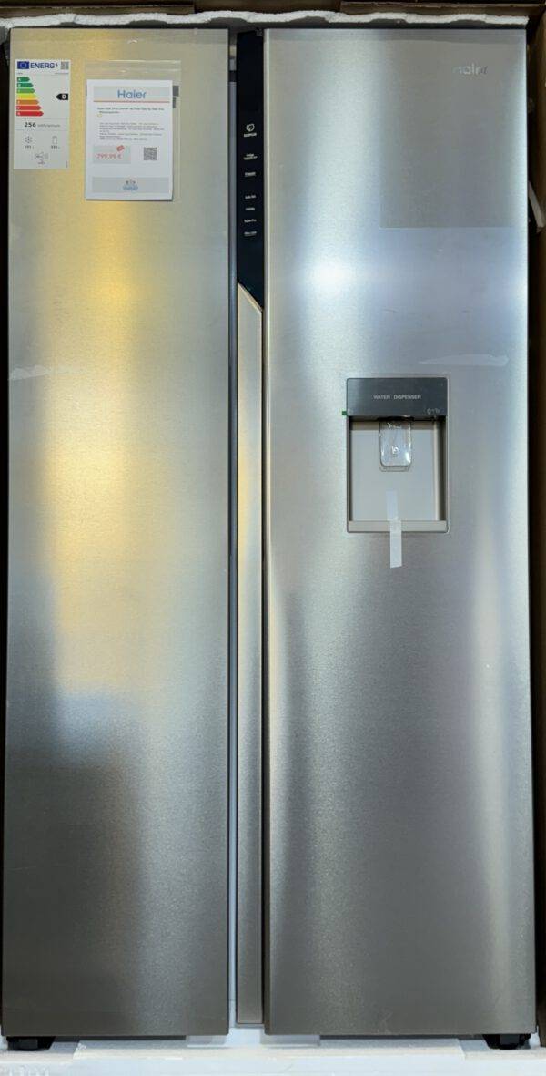 Haier Side by Side Kühlgefrierkombination 90cm 521L mit Wasserspender Energie: D NEU!