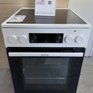 Gorenje Standherd 50cm weiß mit Ceranfeld und Staufach NEU
