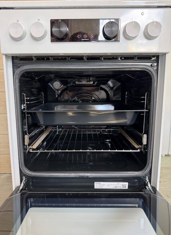 Gorenje Standherd 50cm weiß mit Ceranfeld und Staufach NEU – Bild 2