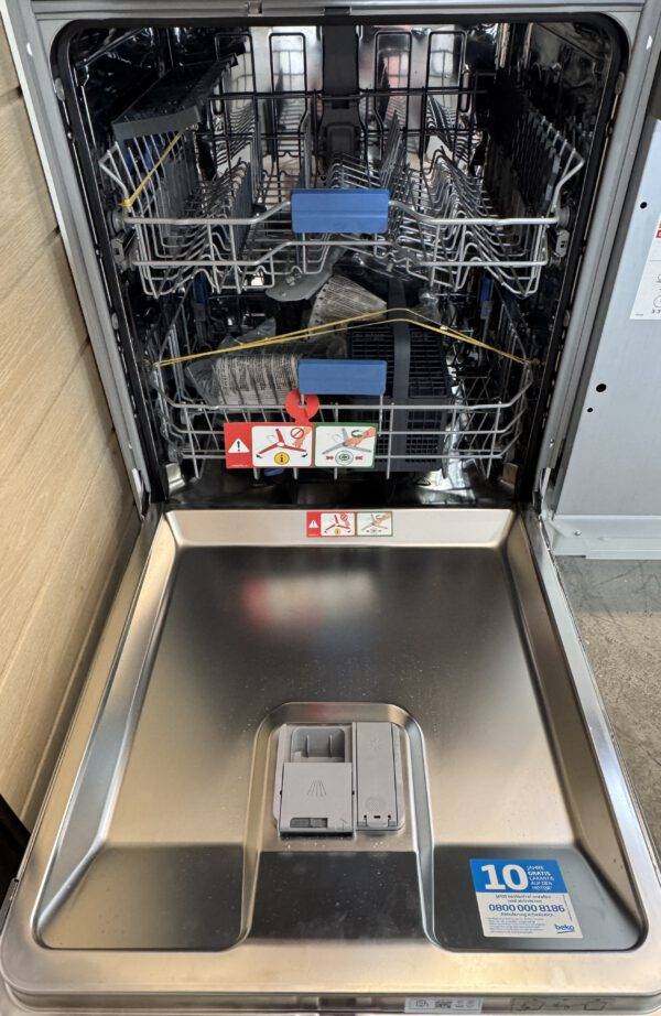 Beko teilintegrierter Edelstahl Geschirrspüler 60cm CornerWash EEK: C NEU – Bild 2