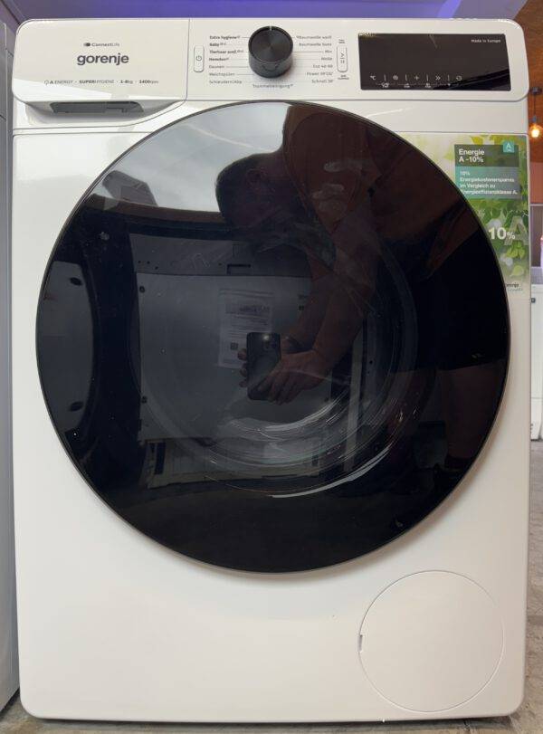 Gorenje Waschmaschine 8KG 1400U/min Tierhaarentfernung smarte WiFi Steuerung AquaStop EEK: A