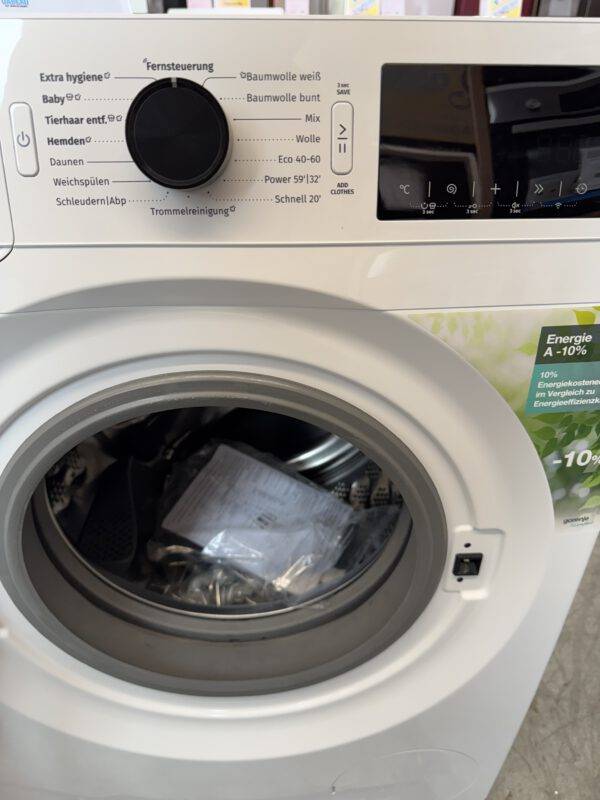 Gorenje Waschmaschine 8KG 1400U/min Tierhaarentfernung smarte WiFi Steuerung AquaStop EEK: A – Bild 3