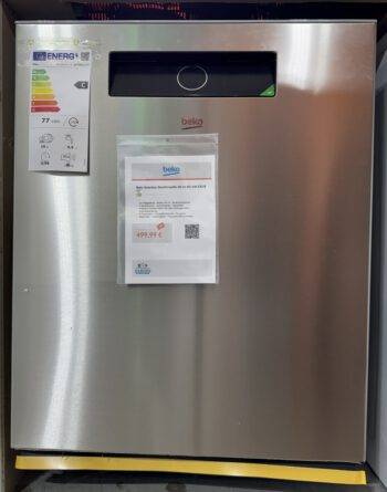 Beko Unterbau-Geschirrspüler 60cm Edelstahl Besteckschublade CornerIntense Sprüharm Innenbeleuchtung EEK: C