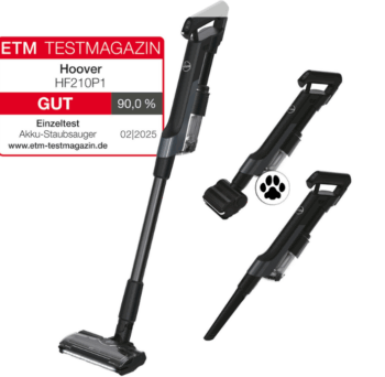 Hoover Akku Staubsauger mit Motorbürste und Tierhaarentfernungsdüse