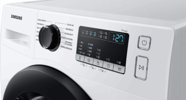 Samsung Waschmaschine 9KG Fassungsvermögen, 1400 Schleudertouren und Ecobubble Technologie EEK: A – Bild 3