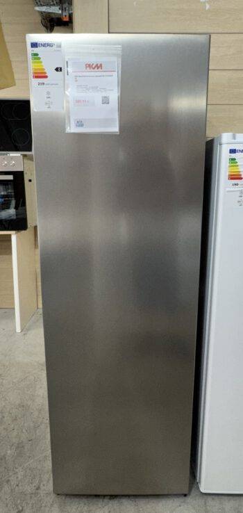 PKM Gefrierschrank Edelstahl 194L NoFrost 170cm digitale Temperaturregelung EEK: E