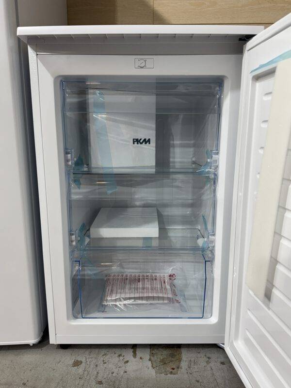 PKM Tisch Gefrierschrank mit 3 Fächern/Schubladen 98L Türanschlag wechselbar EEK: E – Bild 2