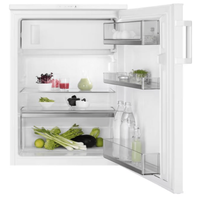 AEG Tischkühlschrank mit Gefrierfach EEK: E 130L Nutzinhalt digitales Thermostat – Bild 3