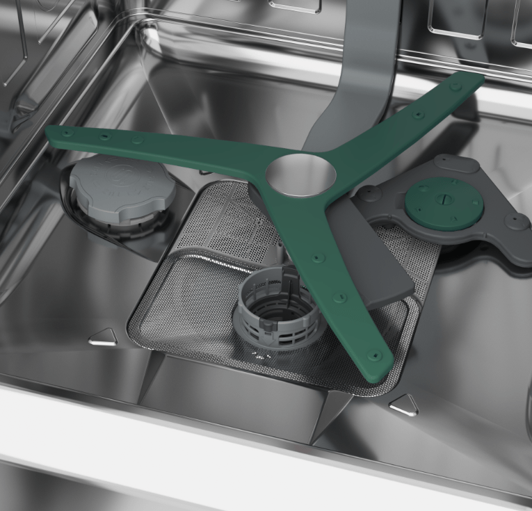 60cm Volledelstahl Unterbau Geschirrspüler Grundig Besteckschublade LED EEK: A – Bild 3