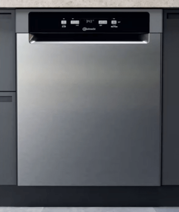 Bauknecht Unterbau-Geschirrspüler Volledelstahl 60cm ActiveDry Türöffnung EEK: E