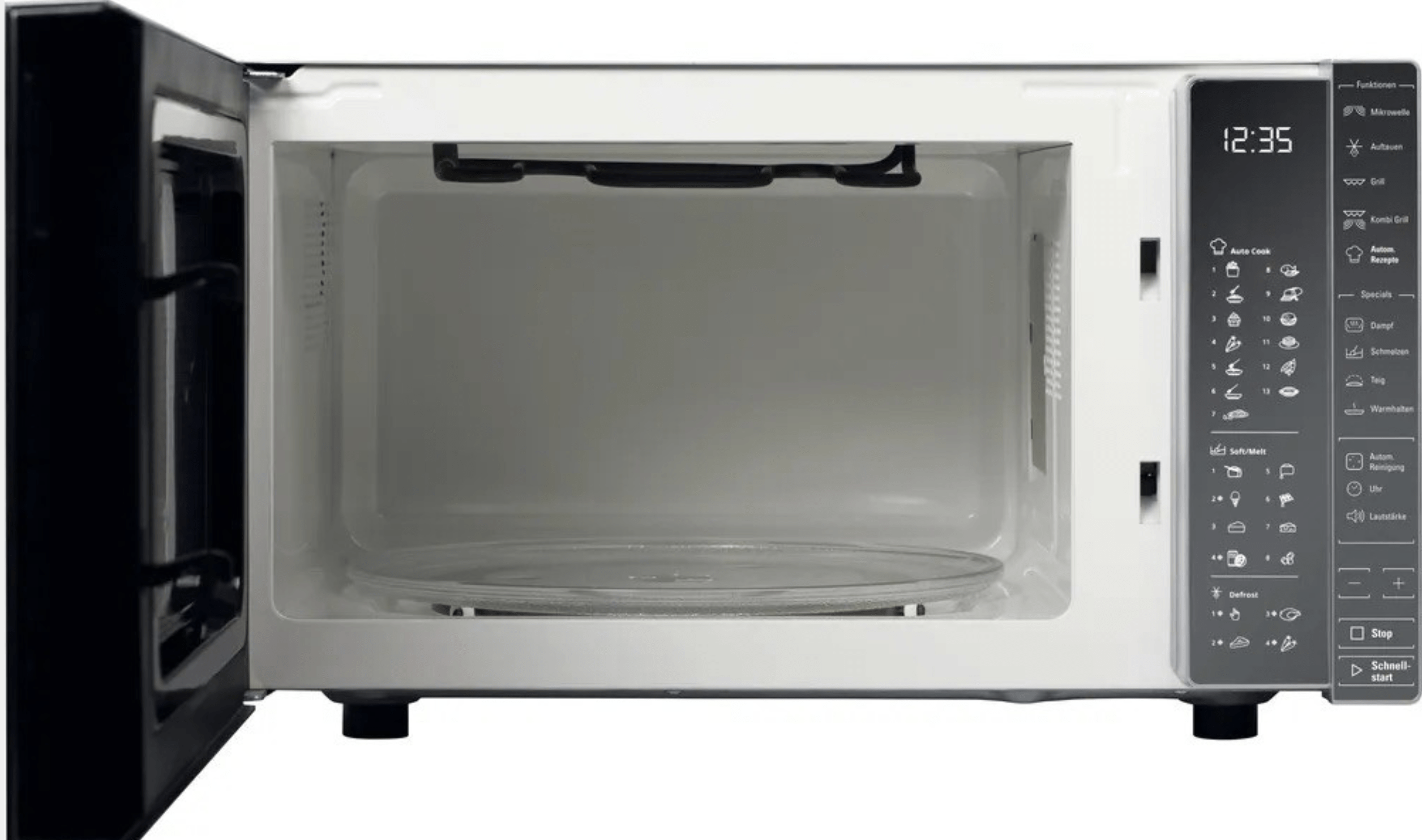 Bauknecht Mikrowelle 900W mit Grill 1050W 30L Garraum mit Dampfgartopf AutoClean – Bild 2