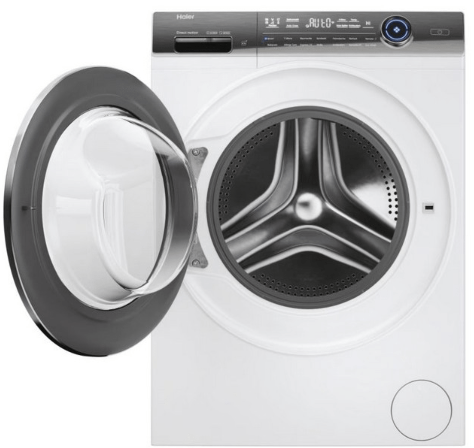 Haier 10KG Waschmaschine Heißdampf 1400U/min WiFi Trommelbeleuchtung Schontrommel EEK: A – Bild 2