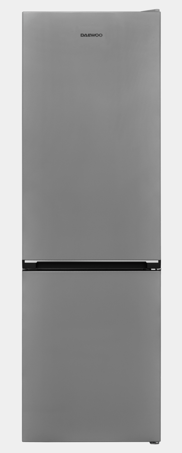 Daewoo Kühlgefrierkombi silber 268L LessFrost LED 170cm EEK: D