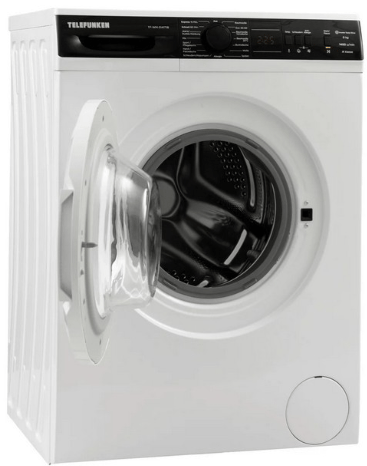 Telefunken Waschmaschine 8KG 1400U/min 15 Programme Inverter Aquastop EEK: A