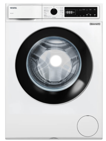 Vestel Waschmaschine XXL 9KG 1400U/min BLDC Motor Dampf-Wasch EEK: A