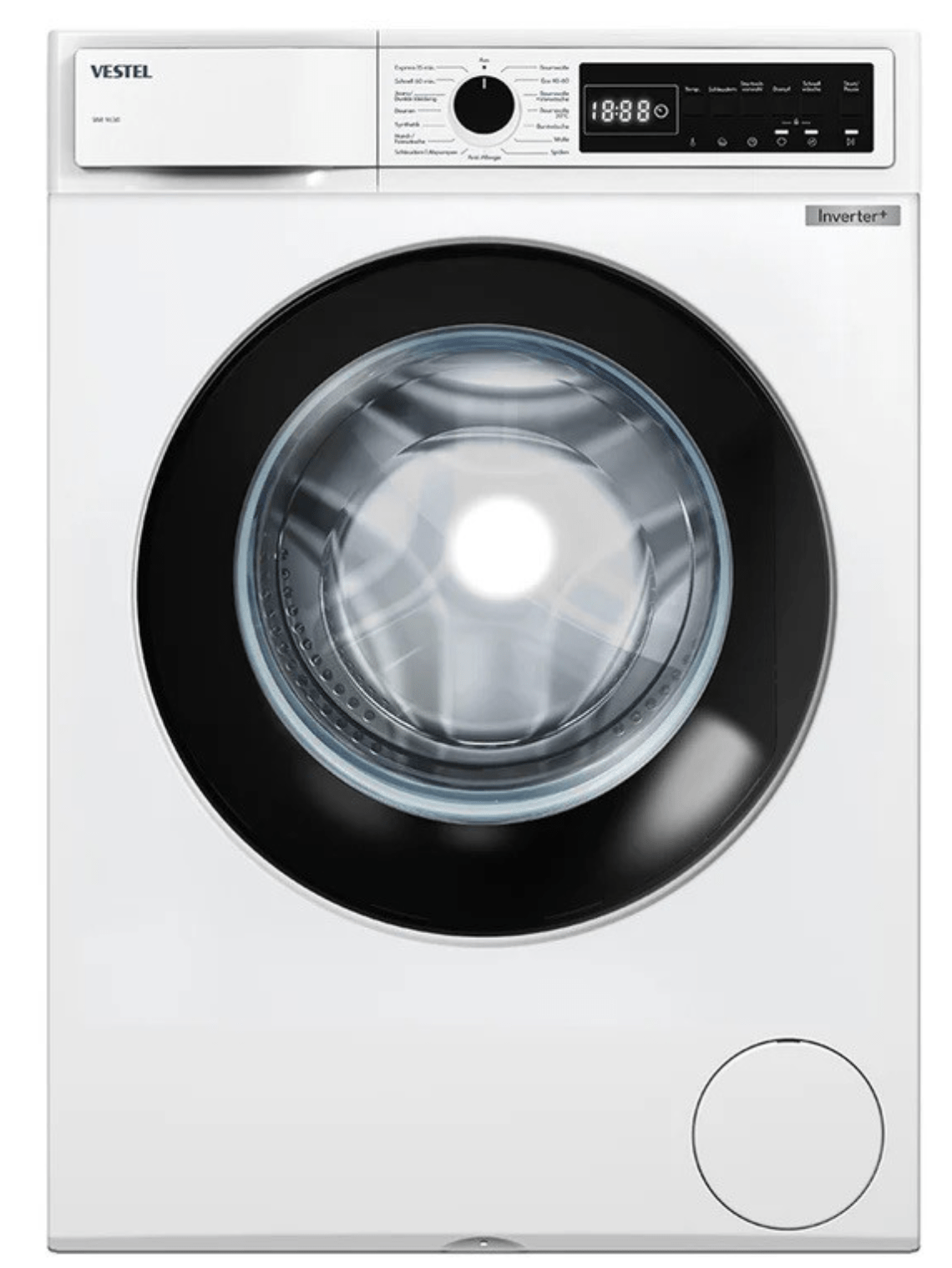 Vestel Waschmaschine XXL 9KG 1400U/min BLDC Motor Dampf-Wasch EEK: A