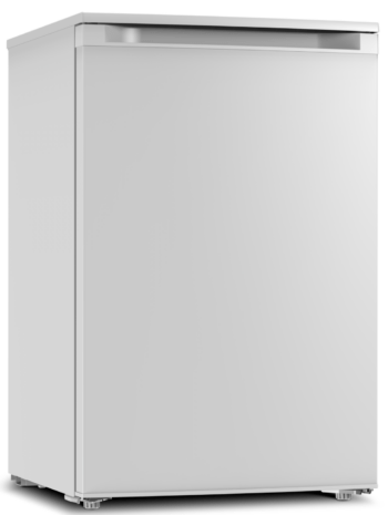 Tischkühlschrank Geratek 128L mit LED Beleuchtung und Arbeitsplatte EE: D