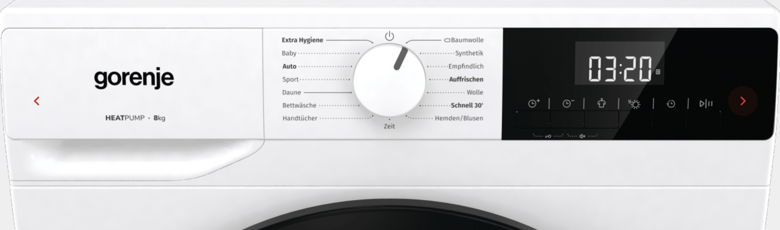 Wärmepumpentrockner Gorenje 8KG 15 Programme Easy Filter System EEK: D