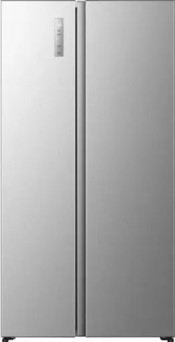 Side by Side HiSense NoFrost 527L Nutzinhalt Total NoFrost Umluft 179cm Höhe 91cm Breite EEK: E