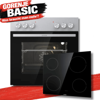 Gorenje Herdset Big Space 73L Garraum Edelstahl EEK: A