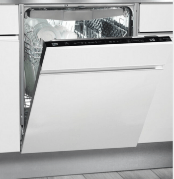 Geschirrspüler vollintegriert 60cm Beko mit Besteckschublade Turbotrocknung LED Spot EEK: A